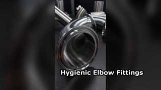 Sanon 45 Derece Dirsek Üçlü Kelepçe Bağlantı Parçaları