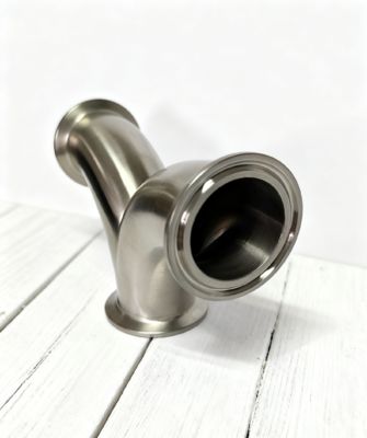 Tri Clamp Paslanmaz Çelik Y Boru Fittings 3A Sertifikalı Ss 304