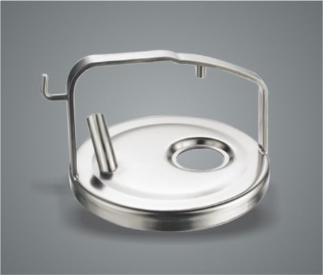 İyi bir fiyat. Small Stainless Steel Bucket Lid , Air tee type Cow Milking Machine Spare Parts çevrimiçi