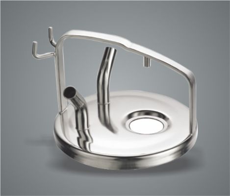 İyi bir fiyat. Double Hooks Type Stainless Steel Bucket Lid , custom Goat Milking Machine Parts çevrimiçi