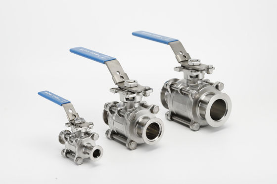 İyi bir fiyat. SS316L Sanitary ISO Vacuum Fittings  , Stainless Steel 3PC Ball Valve çevrimiçi