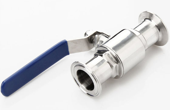 İyi bir fiyat. S/S 304 /316 Manual Tri Clamp Ball Valve , SS304  Two Way Stainless Steel Ball Valve çevrimiçi