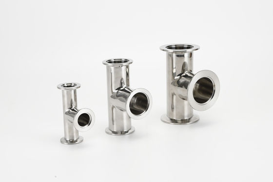 İyi bir fiyat. SS304 KF Vacuum Fittings Equal Tee  customizable harmless Industrial çevrimiçi