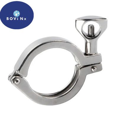 İyi bir fiyat. Single Pin Stainless Steel 304l Tube Fittings , Sanitary Stainless Steel Clamp çevrimiçi