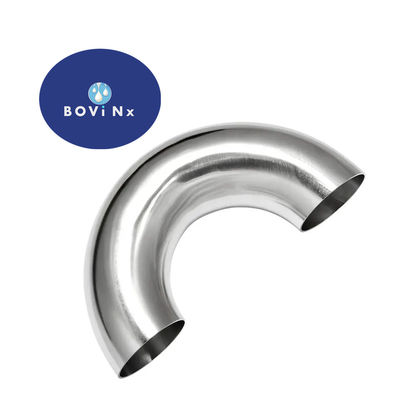 İyi bir fiyat. 180 Stainless Degree Elbow Bpe Pipe Fittings Bend S/S 304 316 Food Standard çevrimiçi