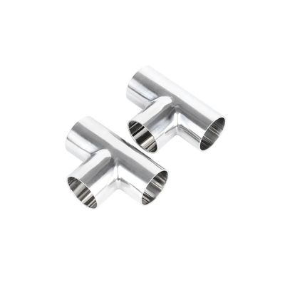 İyi bir fiyat. Stainless Steel 3A.Sms.DIN.BPE Mirror Three-Clip Joint - Sanitary Welded End Tee çevrimiçi
