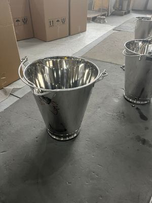 İyi bir fiyat. 20L Paslanmaz Çelik Süt Kovası Çekme Saplı 316L Satt Finish çevrimiçi