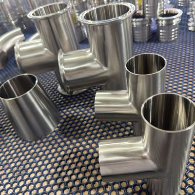 İyi bir fiyat. Sanitary Hygienic SS316L Tee Weld Food Grade Bioprocessing Phramaceutical ASME BPE Fitting çevrimiçi
